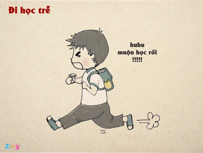 Ảnh vui những nỗi ám ảnh của đời học sinh